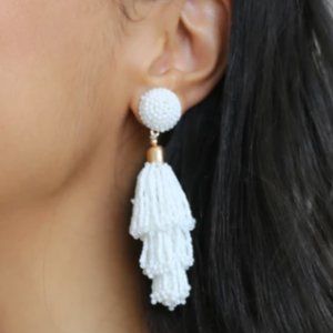 Panacea Beaded Tassel Earrings